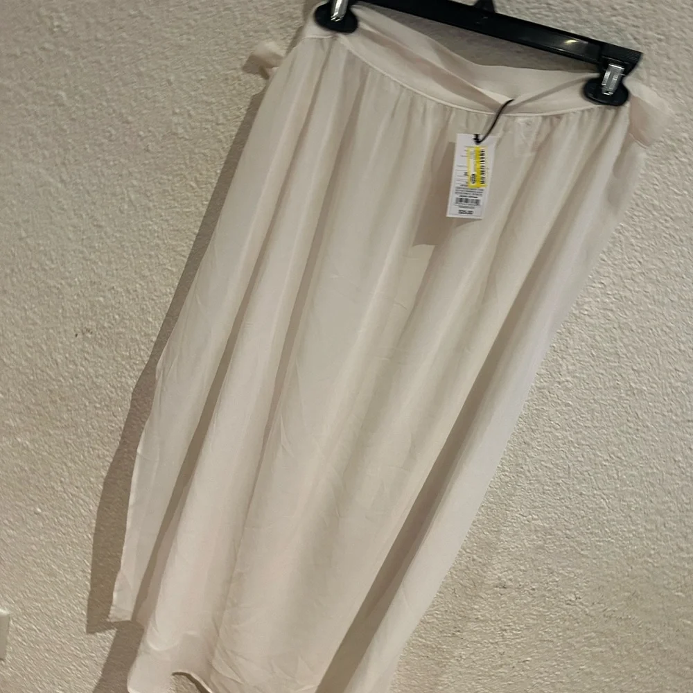 Ladies off white color/side sash swim cover up - Picture 7 of 7